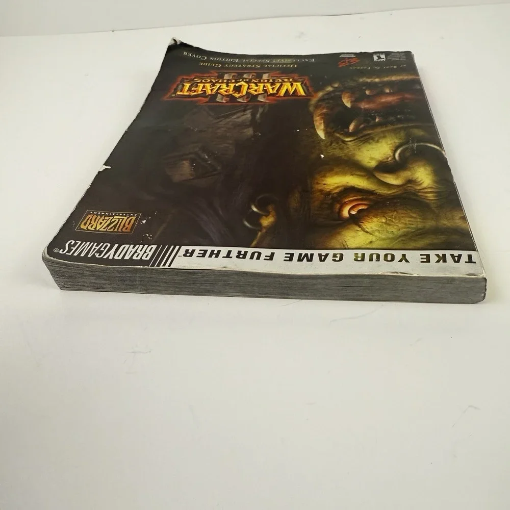 World‎ of Warcraft III Reign of Chaos Brady Games Official Strategy Guide Book